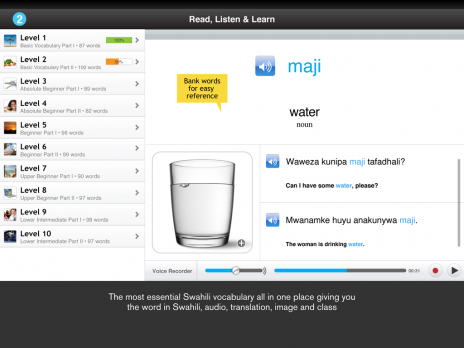 Screenshot 3 - Learn Swahili - WordPower 